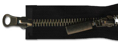 Молния металл оксид Т-5 2 замка Разъемная 70см в Калининграде