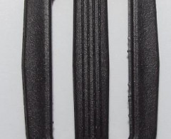 Пряжка 2-х щелевая пластик шир.25мм №8826 (2000шт)