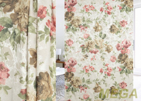 Ткани портьерные Печать Жаккард GL PP1124-2/150 P Pech