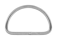 Полукольцо металл 40мм (уп.1000шт.) 2,5мм