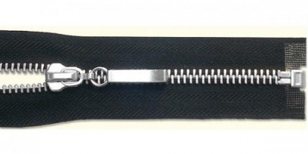 Молния металл никель Т-8 1 замок Разъемная 85см в Калининграде