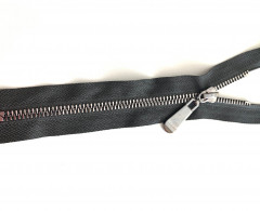 Молния трактор декор Т5 1 замок 65см(100шт) металлизированный зуб у/з