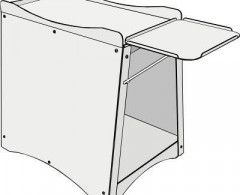 Подставка для автоматического пресса Comel AKN-02D