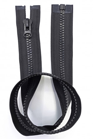 Молния трактор Т8 1 замок у/з бегунок LOGO 60см в Калининграде