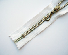 Молния спираль Т-7 декор. 18см (100шт) серебро