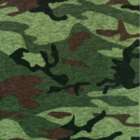 Полотно трикотажное Кулирка 30/1 набивная в рулоне  в Калининграде