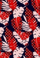 Полотно трикотажное Кулирка 30/1 набивная в рулоне  в Калининграде