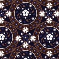Полотно трикотажное Кулирка 30/1 набивная в рулоне  в Калининграде